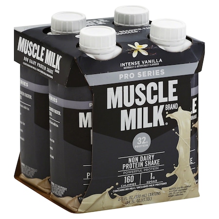 MUSCLE MILK Ready To Drink Pro Series Intense Vanilla 4/11z 586994